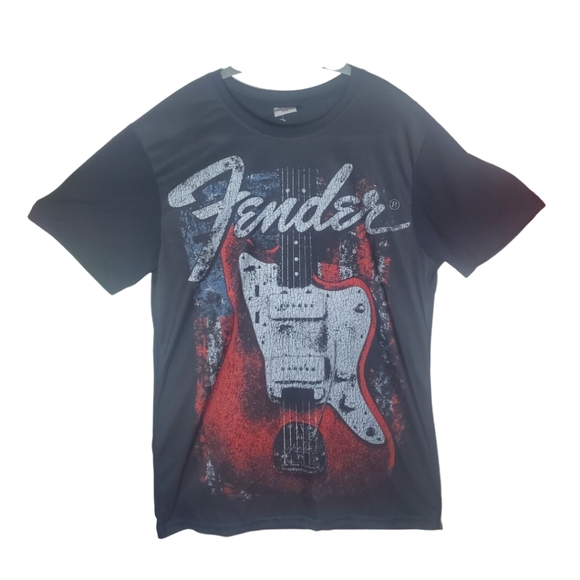 PRELOVED FENDER TSHIRT SIZE M - Picture 1 of 3